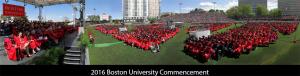 Boston University Commencement Gigapan Photography Image
